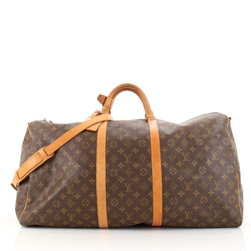 Louis Vuitton Keepall Bandouliere Bag Monogram Canvas 60