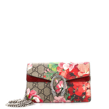 Gucci Dionysus Bag Blooms Print GG Coated Canvas Super Mini