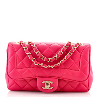 Chanel Mademoiselle Chic Flap Bag Quilted Lambskin Small