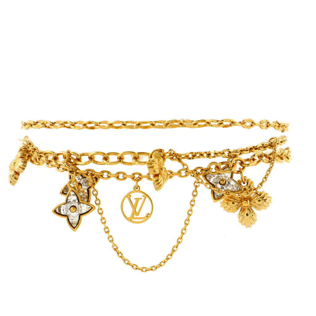 Louis Vuitton Blooming Supple Bracelet in Metallic