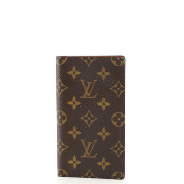 Louis Vuitton Checkbook Cover Monogram Canvas