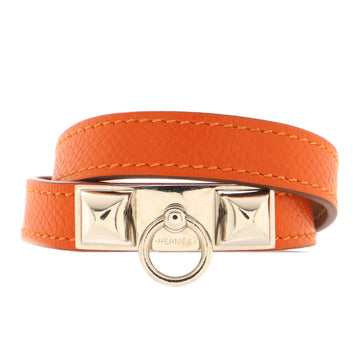 Hermes Rivale Double Tour Bracelet Leather