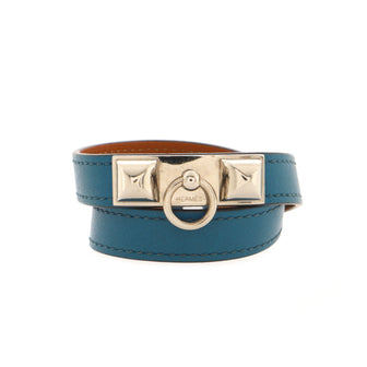 Hermes Rivale Double Tour Bracelet Leather