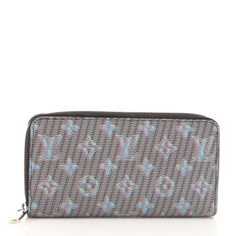 Louis Vuitton Zippy Wallet Damier Monogram LV Pop Canvas