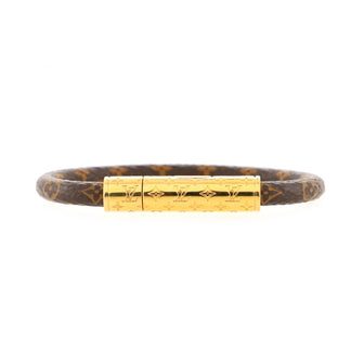 Louis Vuitton Confidential Bracelet Monogram Brown In