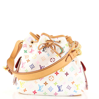 Louis Vuitton Petit Noe Handbag Monogram Multicolor Multicolor 1477461