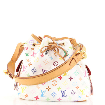 Louis Vuitton Petit Noe Handbag Monogram Multicolor