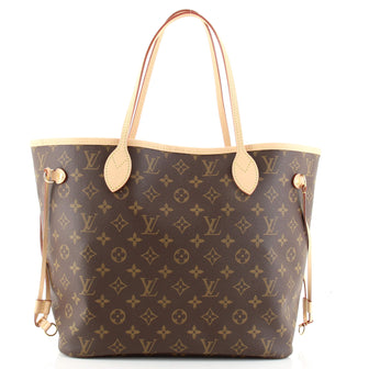 Louis Vuitton Neverfull NM Tote Monogram Canvas MM