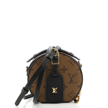 Louis Vuitton Mini Boite Chapeau Bag Reverse Monogram Canvas