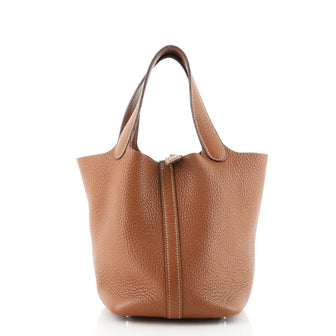 Hermes Picotin Lock Bag Clemence PM