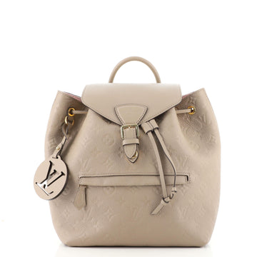 Louis Vuitton Montsouris Backpack NM Monogram Empreinte Leather PM