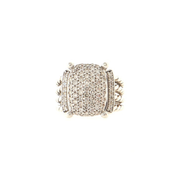 David Yurman Wheaton Ring Sterling Silver and Diamonds