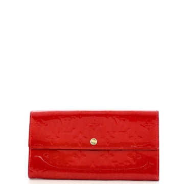 Louis Vuitton Sarah Wallet Monogram Vernis