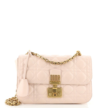 Christian Dior Dioraddict Flap Bag Cannage Quilt Lambskin Medium