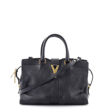 Saint Laurent Chyc Cabas Tote Leather Small