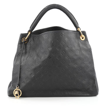 Louis Vuitton Artsy Handbag Monogram Empreinte Leather MM Brown