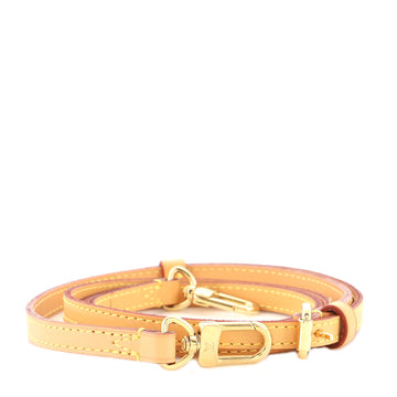 Louis Vuitton Adjustable Shoulder Strap Vachetta Leather 12mm