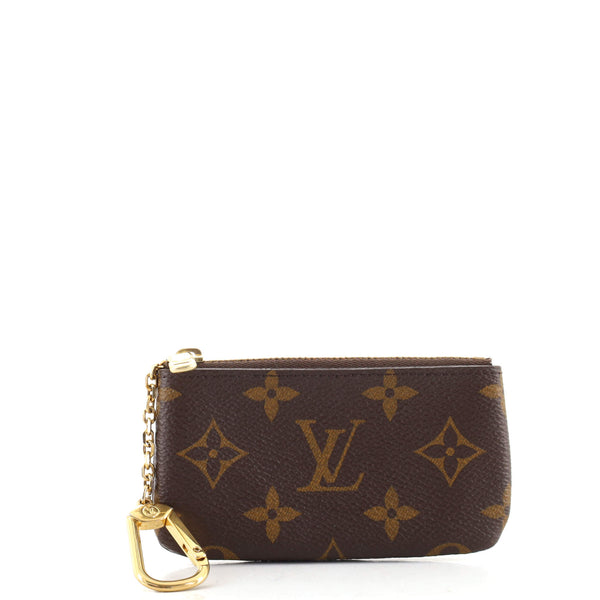 Louis Vuitton Key Pouch, Brown, * Inventory Confirmation Required