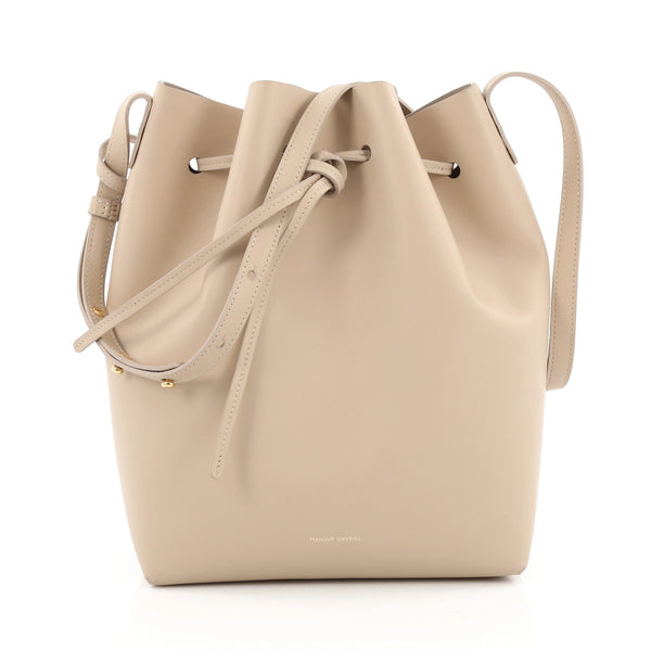 Mansur Gavriel Neutrals Leather Bucket Bag