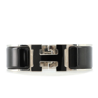 Hermes Clic Clac H Bracelet Enamel Wide