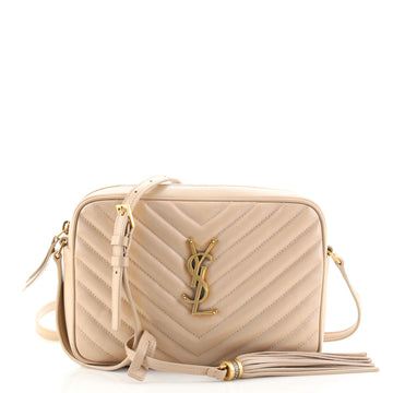 Saint Laurent Lou Camera Bag Matelasse Chevron Leather Small