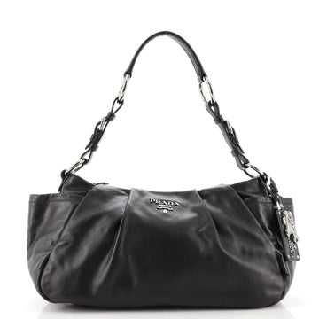 Prada Side Pocket Hobo Soft Calf Medium