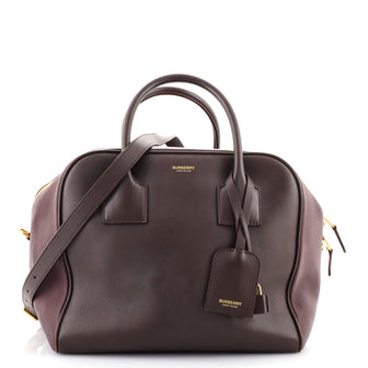 Burberry Cube Bag Leather Medium