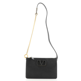 Valentino VSling Zip Shoulder Bag Leather Mini