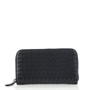 Bottega Veneta Zip Around Wallet Intrecciato Nappa Long