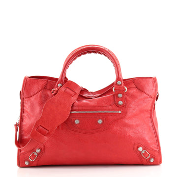 Balenciaga City Giant Studs Bag Leather Medium