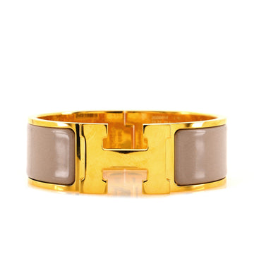 Hermes Clic H Bracelet Enamel Wide