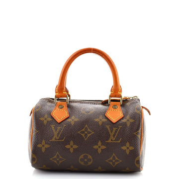 Louis Vuitton Speedy Mini HL Handbag Monogram Canvas