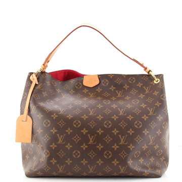 Louis Vuitton Graceful Handbag Monogram Canvas MM