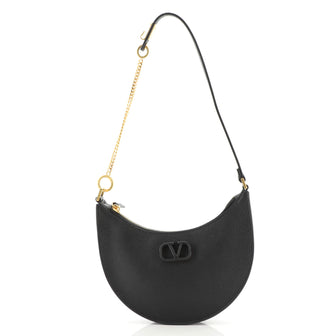 Valentino VLogo Hobo Leather Mini