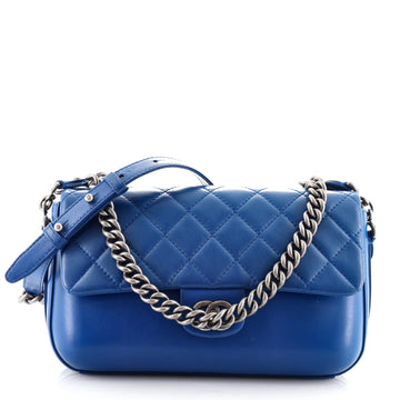 Chanel Rock My Shoulder Flap Bag Quilted Calfskin Large