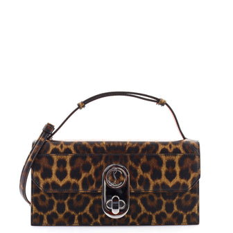 Christian Louboutin Elisa Baguette Printed Leather