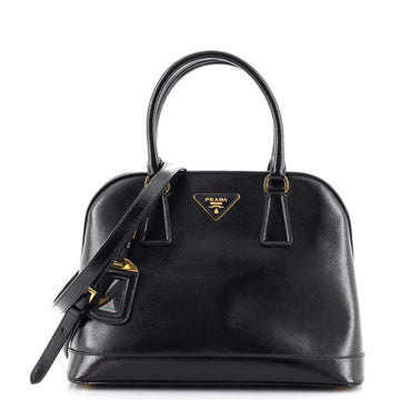 Prada Open Promenade Bag Vernice Saffiano Leather Medium