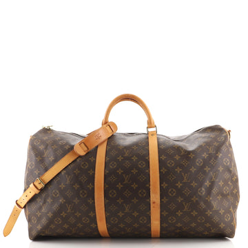 Louis Vuitton Keepall Bandouliere Bag Monogram Canvas 60