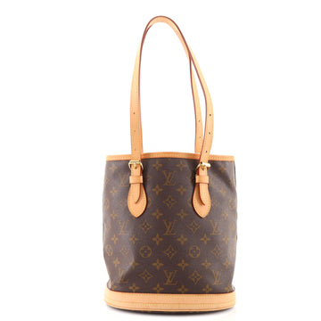 Louis Vuitton Petit Bucket Bag Monogram Canvas