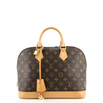 Louis Vuitton Alma Handbag Monogram Canvas PM