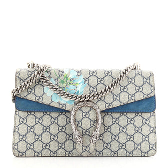 Gucci Dionysus Bag Blooms Print GG Coated Canvas Small