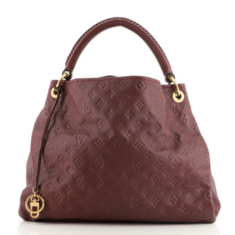 Louis Vuitton Artsy Handbag Monogram Empreinte Leather MM