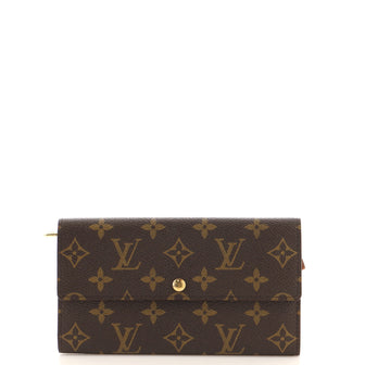 Louis Vuitton Vintage Sarah Wallet Monogram Canvas
