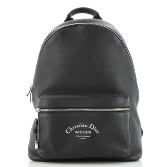 Christian Dior Rider Backpack Leather Large