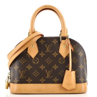 Louis Vuitton Alma Handbag Monogram Canvas BB