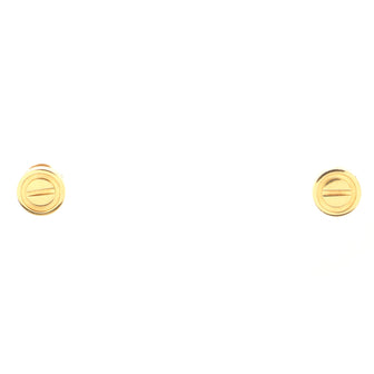 Cartier Love Stud Earrings 18K Yellow Gold