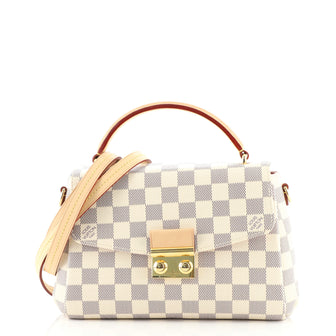 Louis Vuitton Croisette Handbag Damier