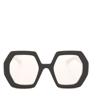 Gucci Interlocking G Oversized Square Sunglasses Acetate