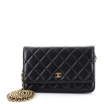 Chanel Wallet on Chain Quilted Lambskin