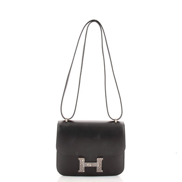 Hermes Constance Marquette Bag Monsieur with Lizard 18